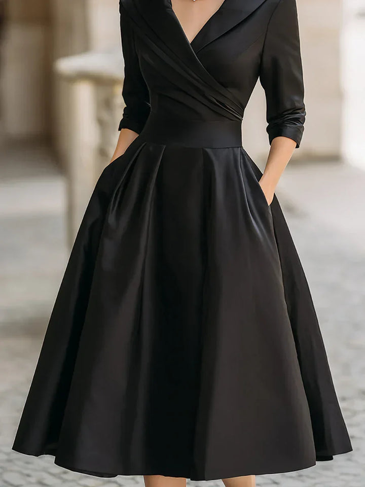 Karen | Elegant Satin Dress