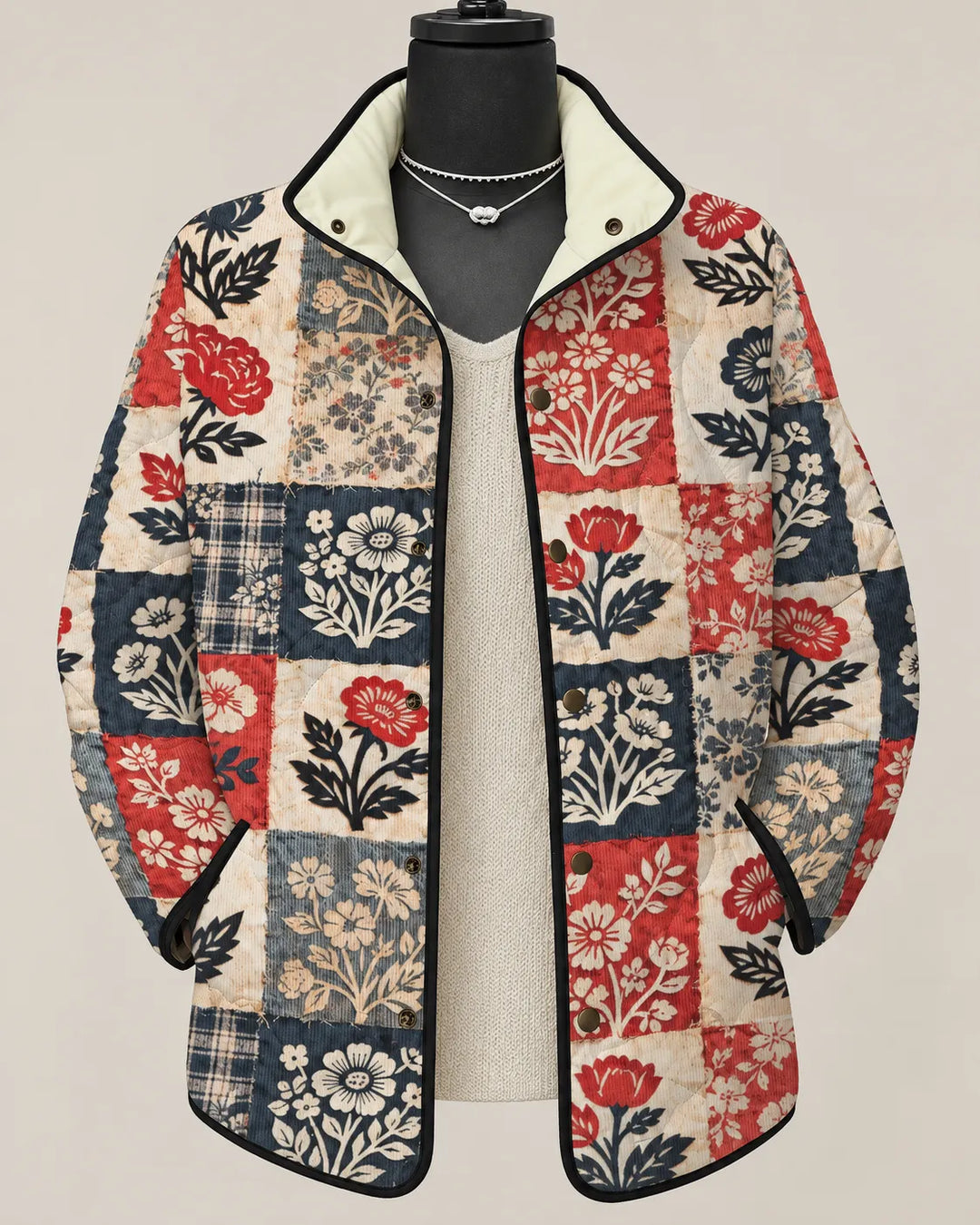 Vivienne Meadow Bloom Quilted Jacket
