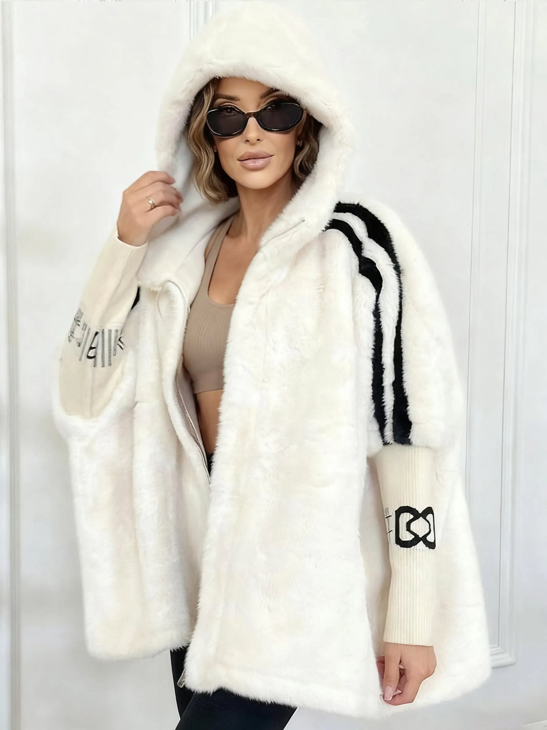Lona™ | Faux Fur Hooded Jacket