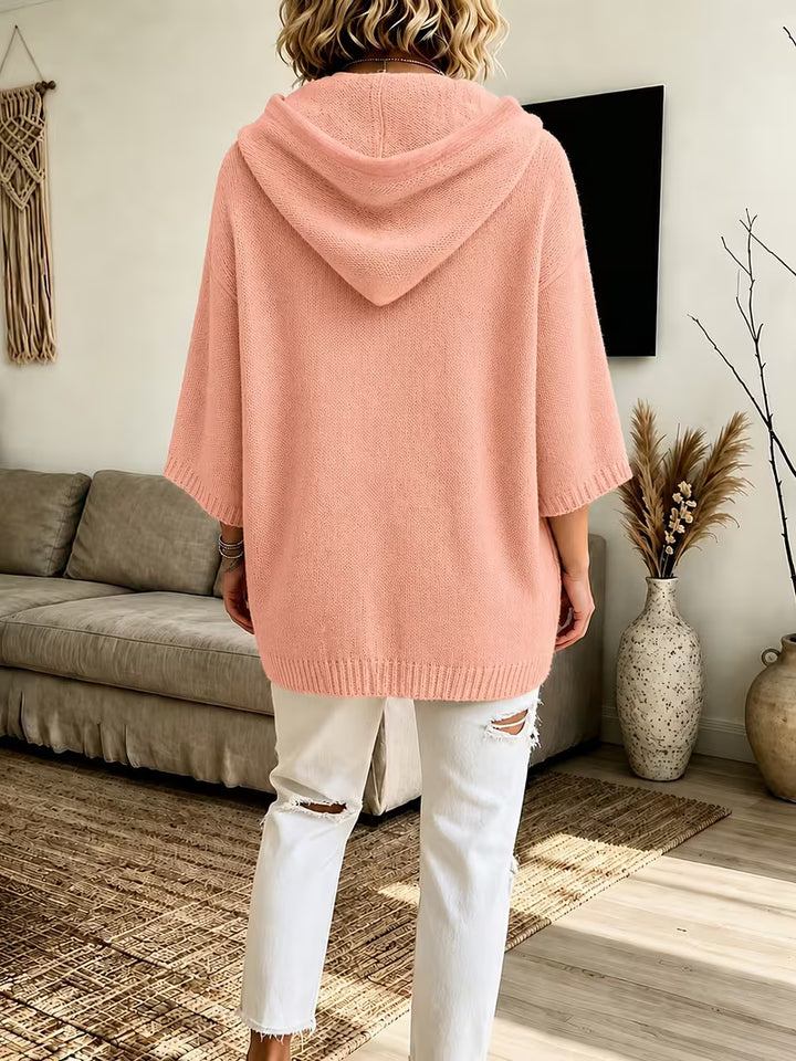 Emilia™ | Casual Oversized Pocket Hooded Sweater