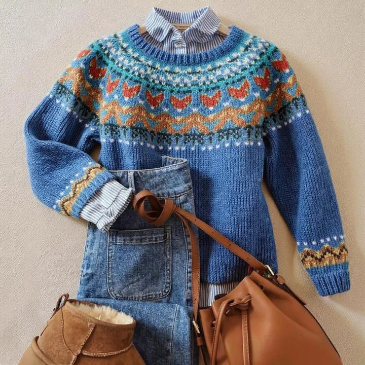 Kaylee™ | Classic Vintage Knit Sweater