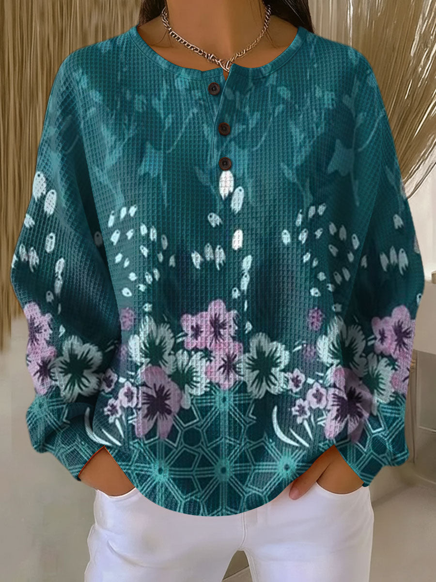 Nora | Floral Patterned Sweater