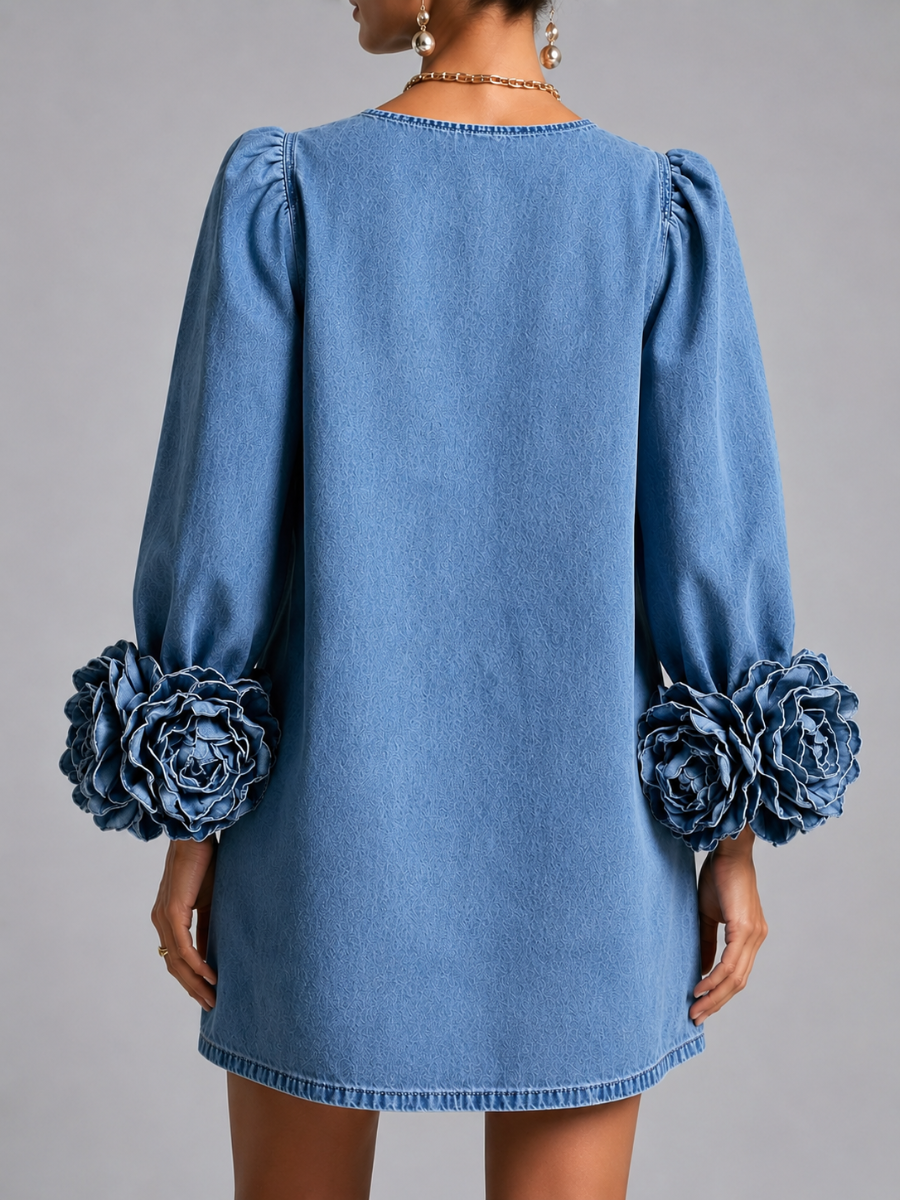 Camila | Chic Floral Sleeve Dress