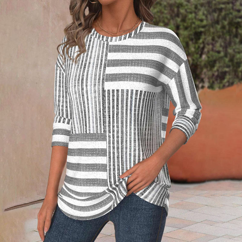 Tricia™ - Striped Comfort Blouse