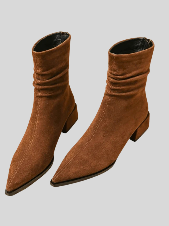Messali™ | Pointed Toe Ankle Block Heel
