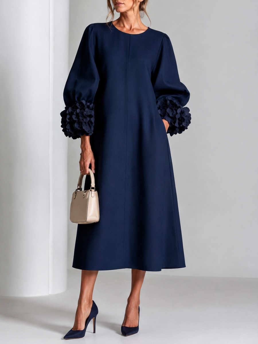 Gemma | Chic Floral Sleeve Dress