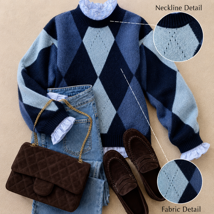 Callie™ | Classic Vintage Knit Sweater