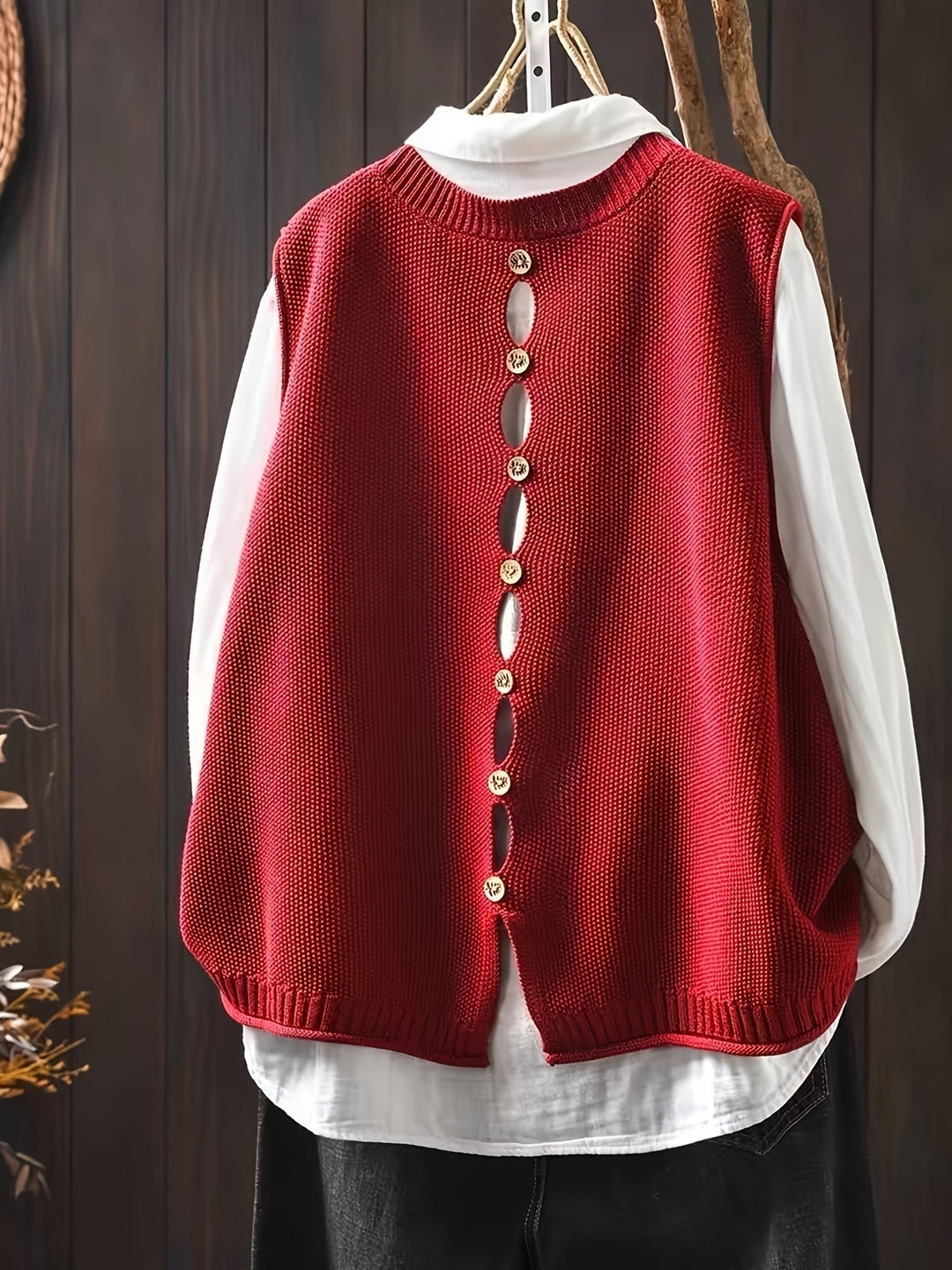 Maisie™ | Casual Scoop-Neck Cardigan