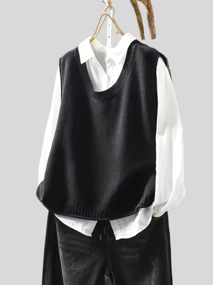 Maisie | Casual Scoop-Neck Cardigan