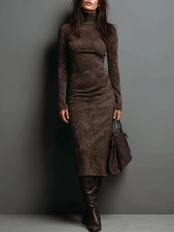 Lorraine | Long-Sleeve Midi Dress