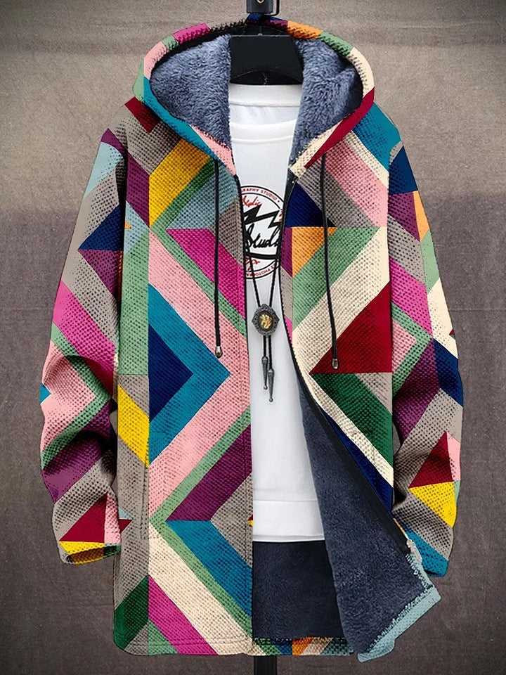 Sydney | Art-Inspired Hooded Cardigan