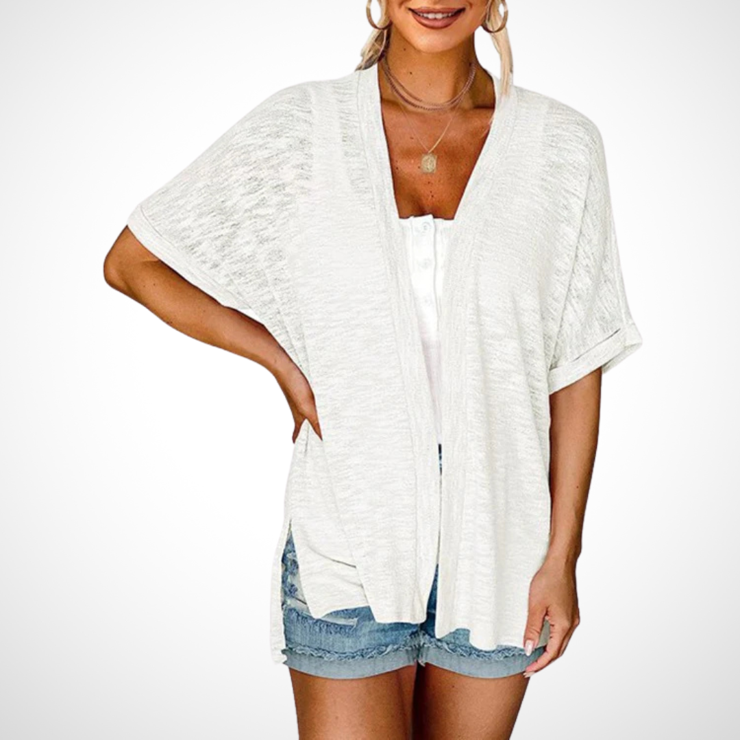 Ruth™ - Stylish Flowy Short Sleeve Cardigan