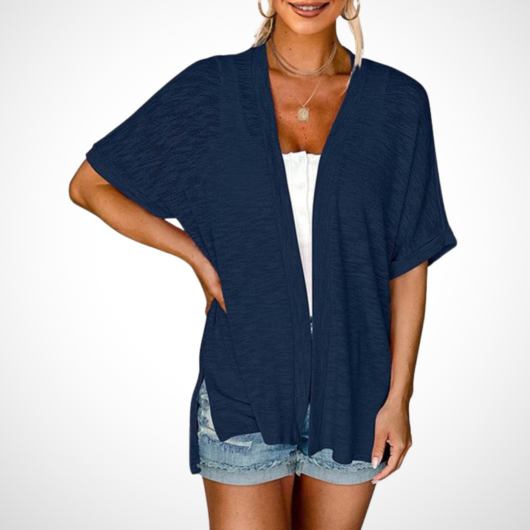 Ruth™ - Stylish Flowy Short Sleeve Cardigan