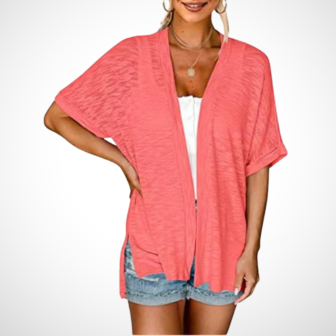 Ruth™ - Stylish Flowy Short Sleeve Cardigan