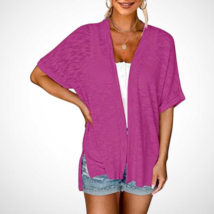 Ruth™ - Stylish Flowy Short Sleeve Cardigan