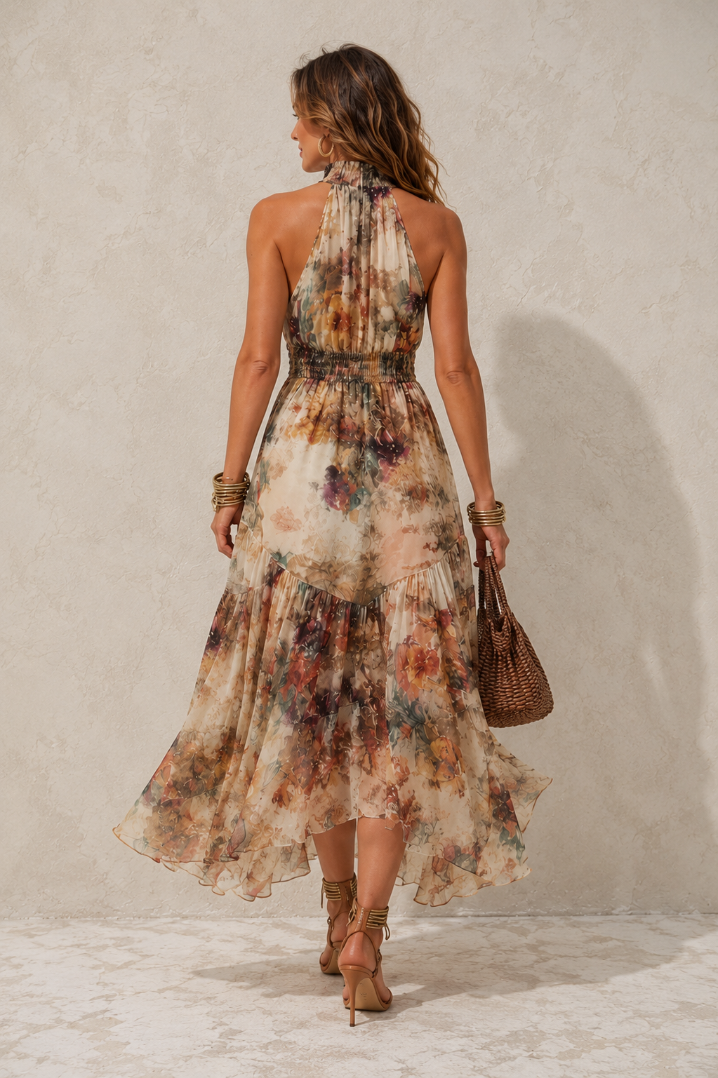 Ivy | Effortless Halter Maxi Dress