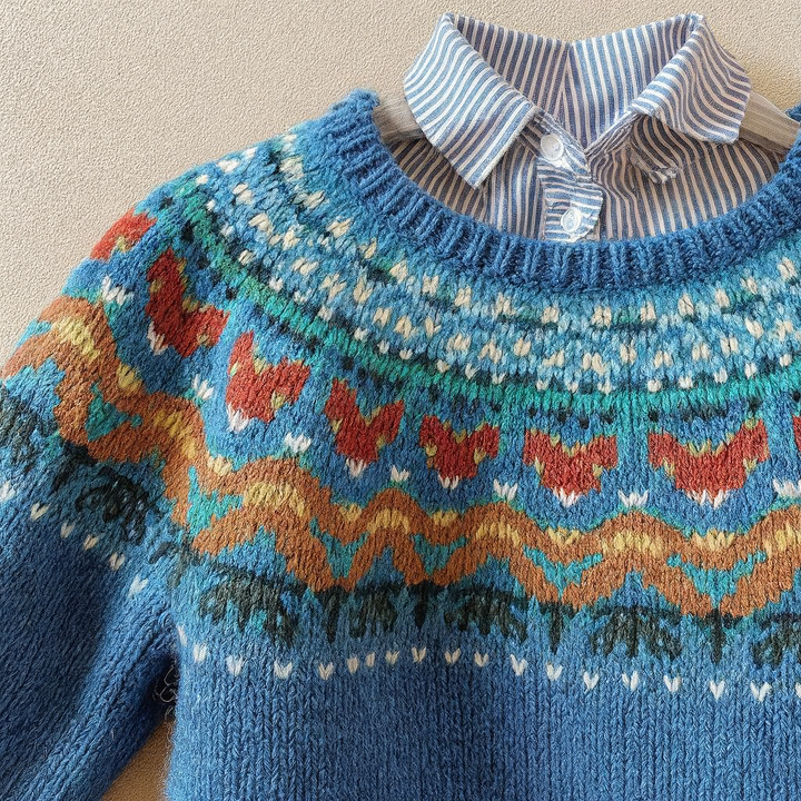 Kaylee™ | Classic Vintage Knit Sweater