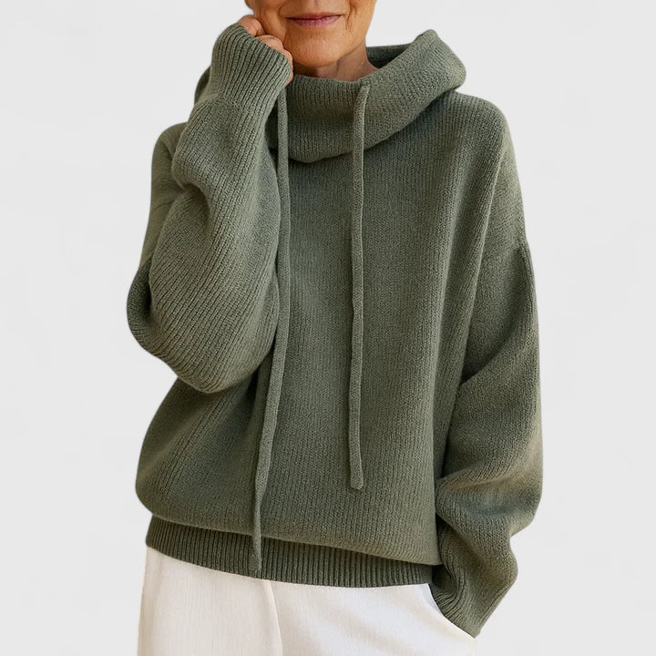 Marie™ | Cozy Knit Hoodie