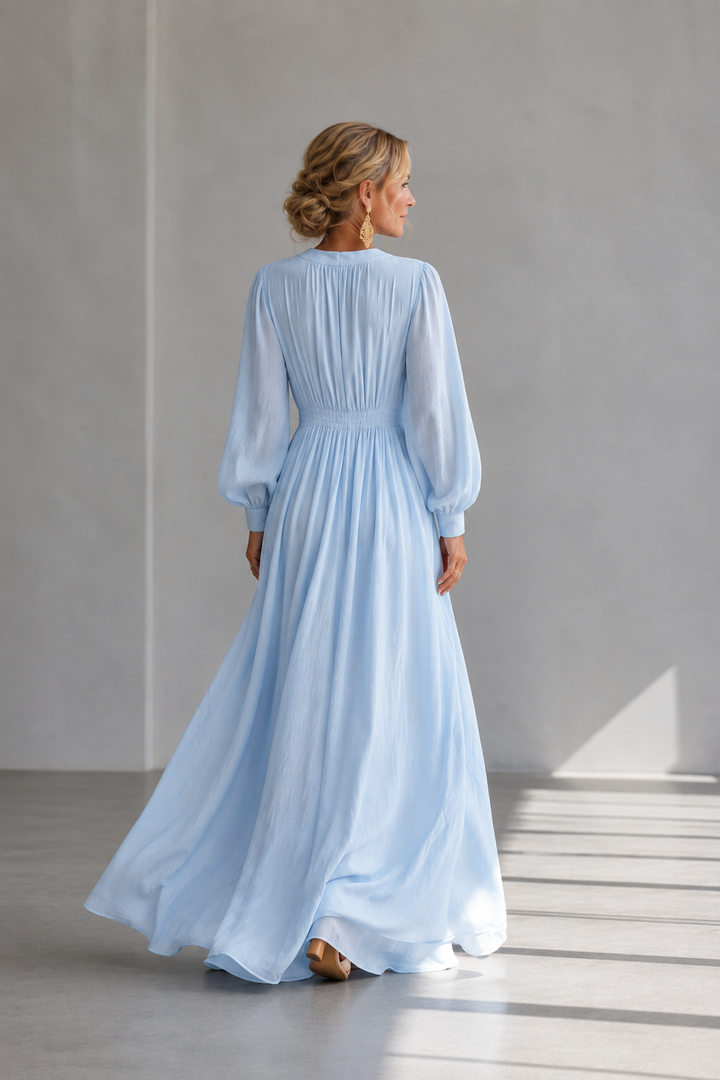 Marielle | 3D Floral High-Waist Maxi