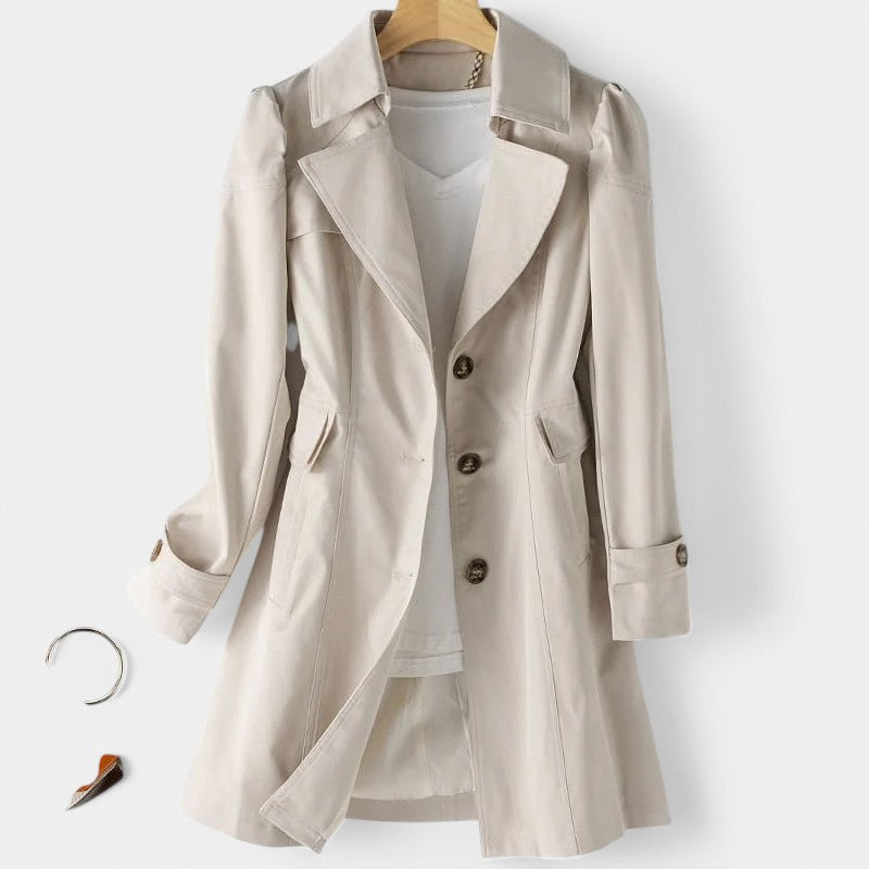 Carissa™ | Stylish and Versatile Trench Coat for Women
