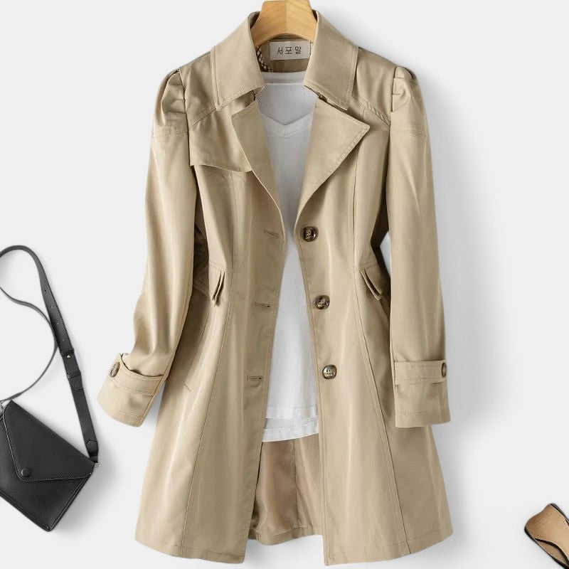 Carissa™ | Stylish and Versatile Trench Coat for Women