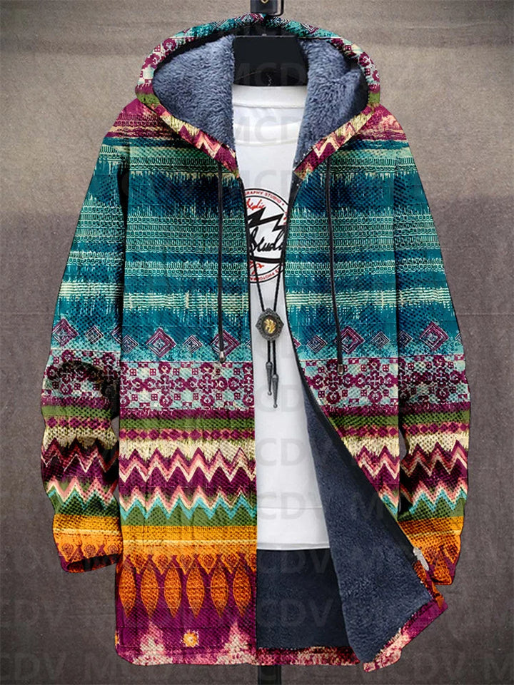 Kennedy | Art-Inspired Hooded Cardigan