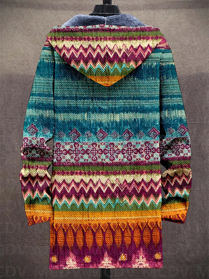 Kennedy | Art-Inspired Hooded Cardigan