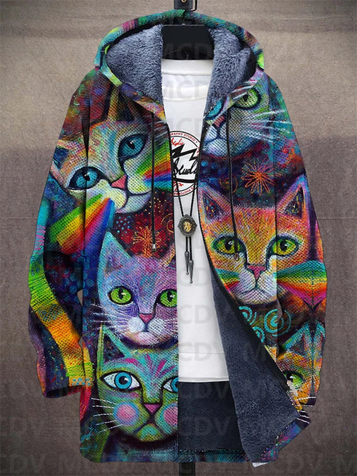 Madison | Art-Inspired Hooded Cardigan