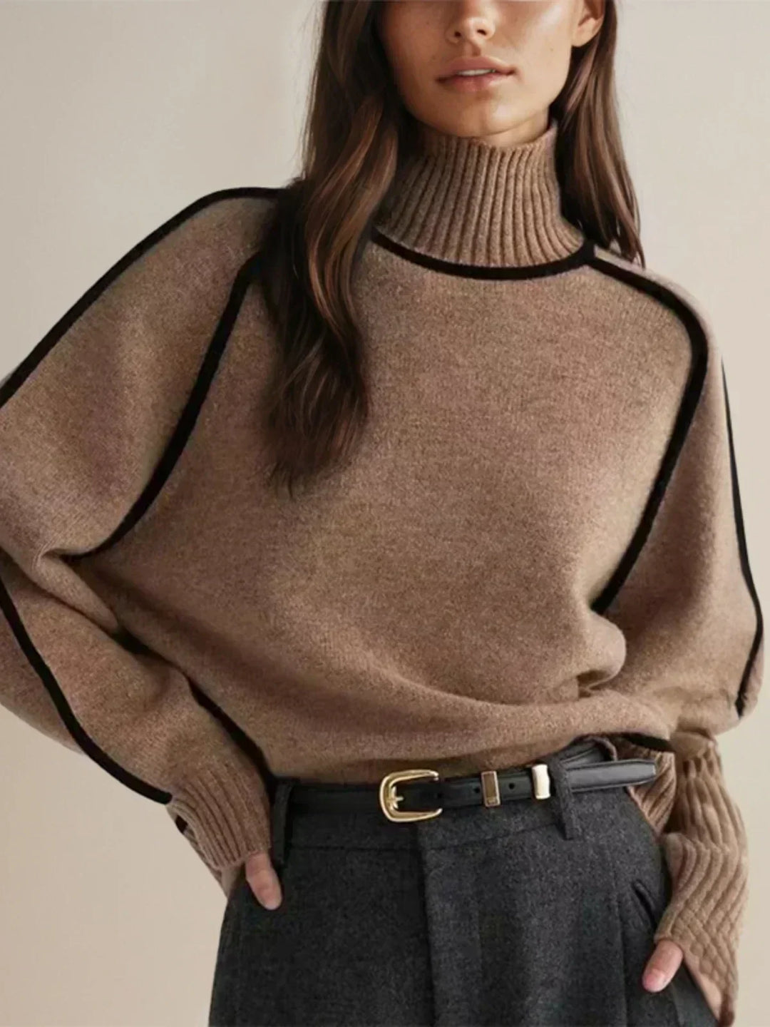 Donna™ | Elegant Turtleneck Sweater