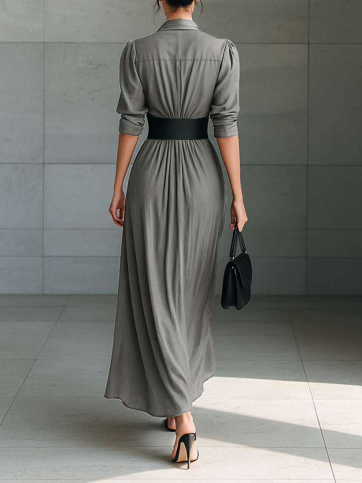 Josephine | Pleated Maxi Dress