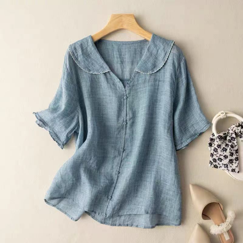 Paloma™ | Soft Collared Casual Blouse