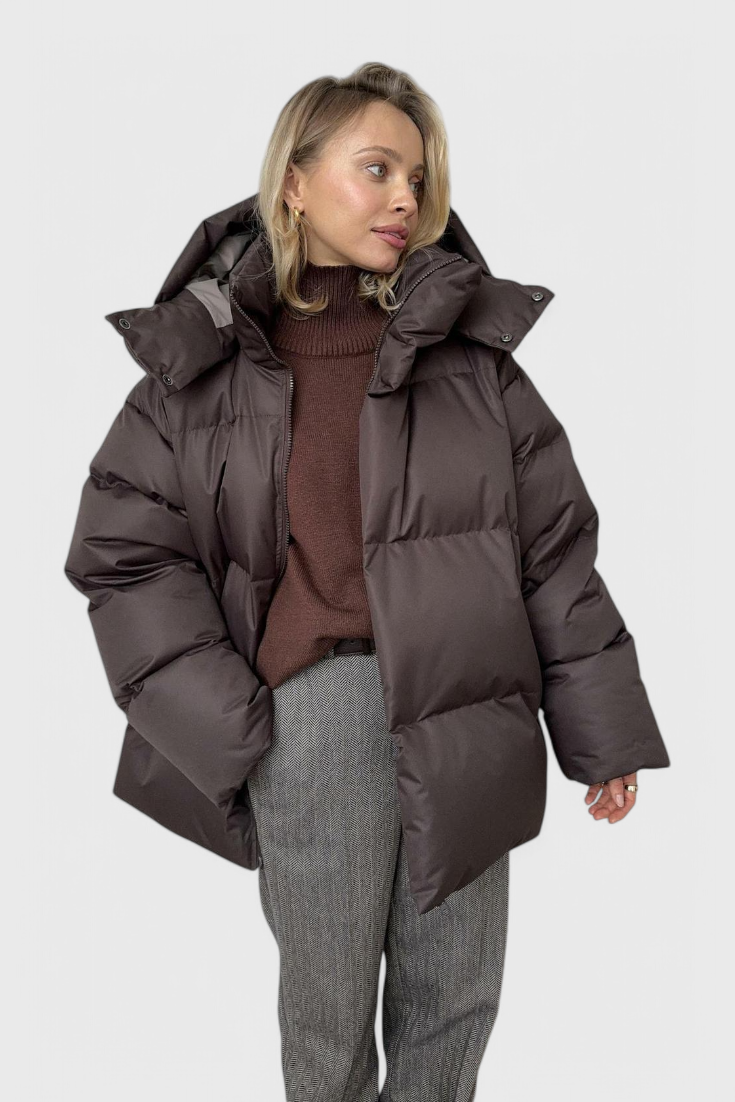 Emilia Stylish Puffer Jacket with Thermal Insulation and Chic Design