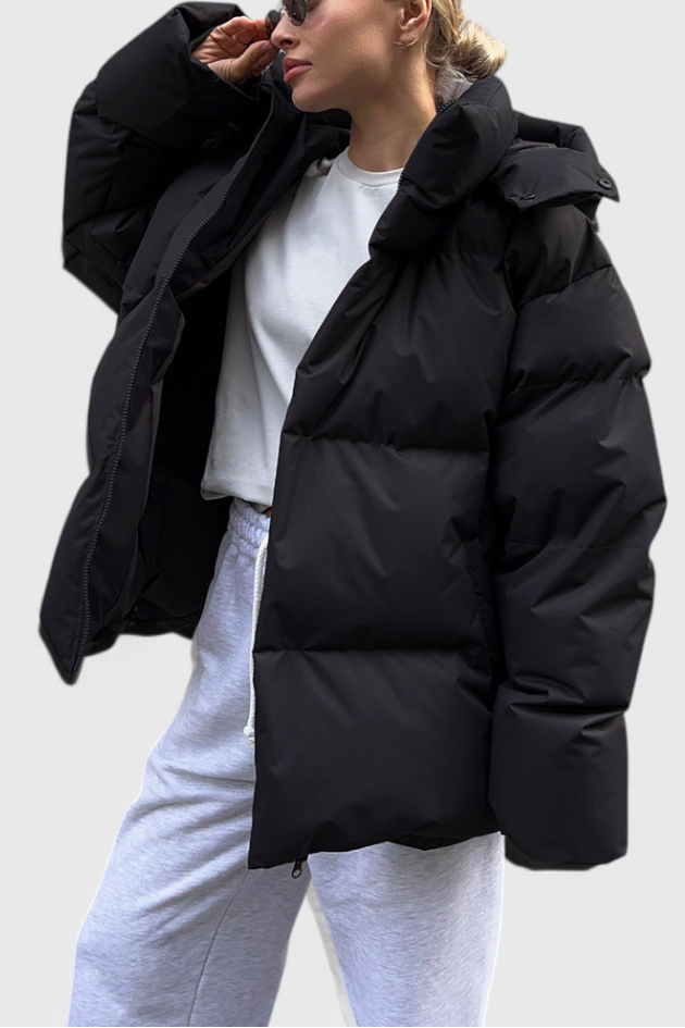 Emilia Stylish Puffer Jacket with Thermal Insulation and Chic Design
