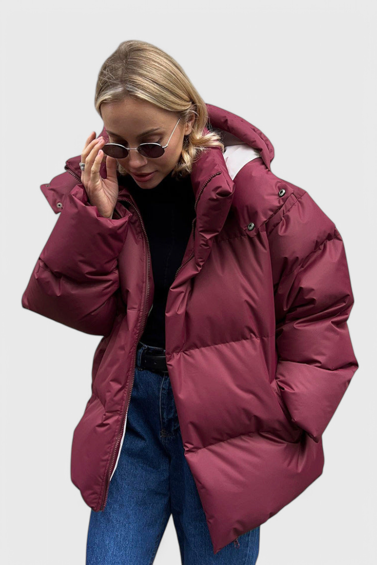 Emilia Stylish Puffer Jacket with Thermal Insulation and Chic Design