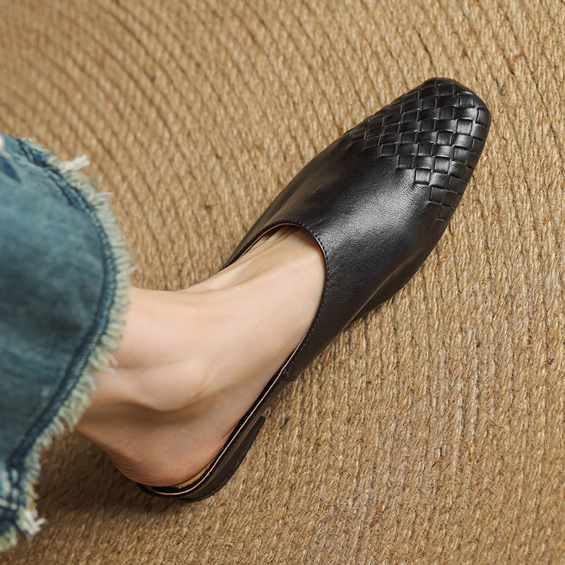 Dalvi Genuine Leather Mules