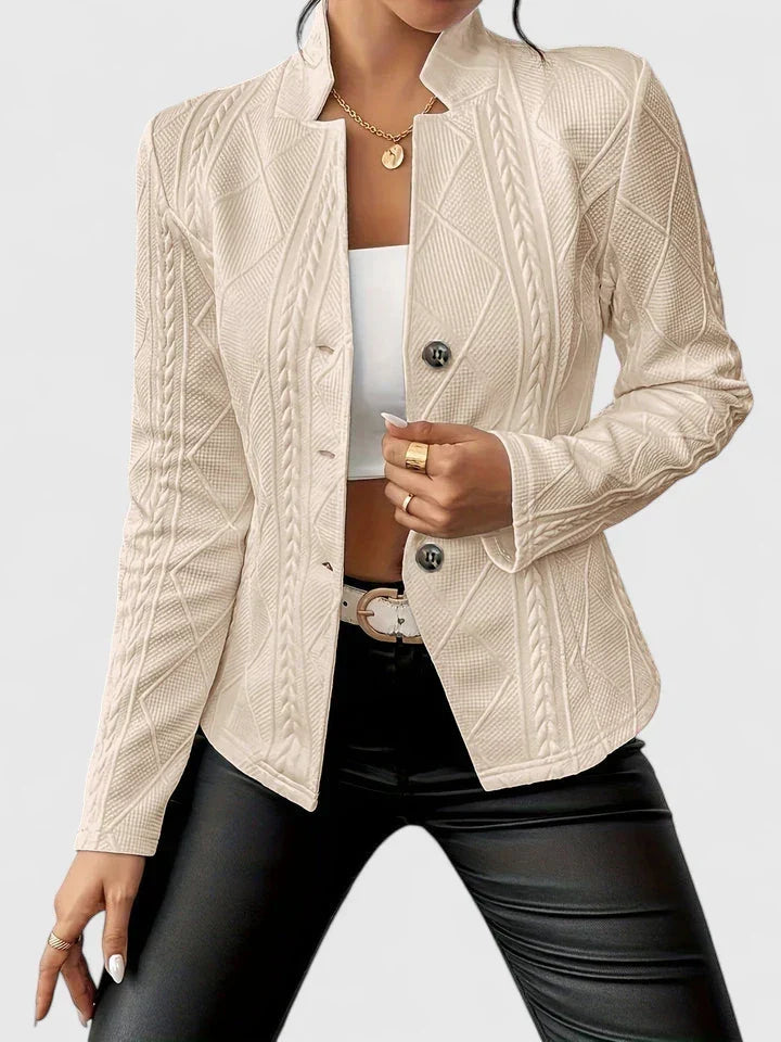 Francine | Tailored Textured Blazer