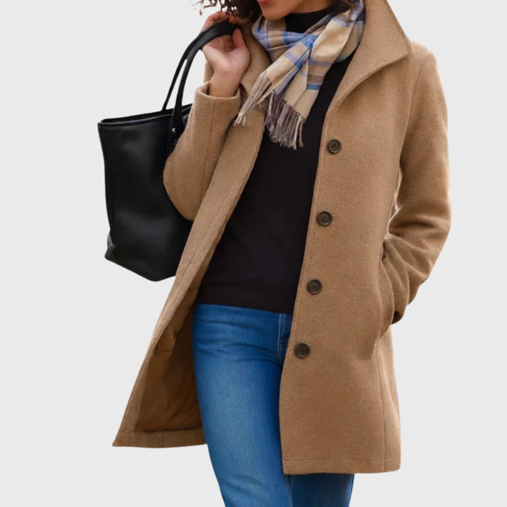 Carmela™ | Women’s Longline Button Closure Coat