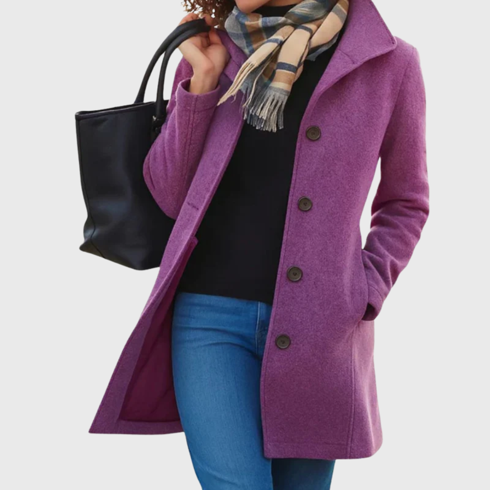 Carmela™ | Women’s Longline Button Closure Coat