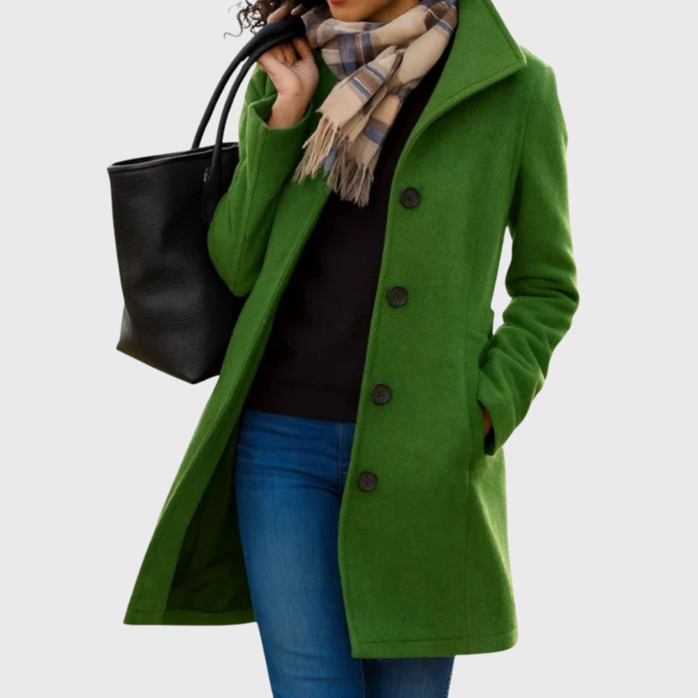 Carmela™ | Women’s Longline Button Closure Coat