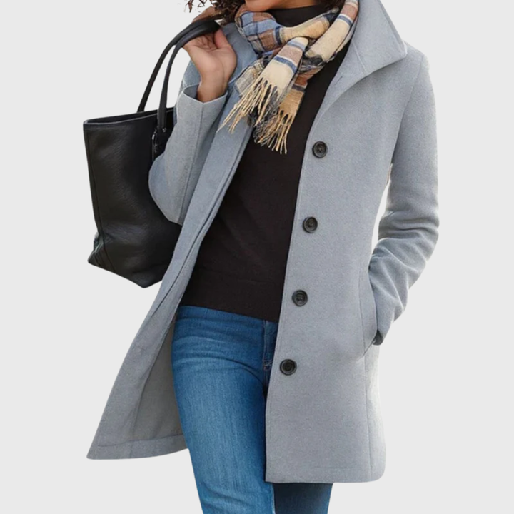 Carmela™ | Women’s Longline Button Closure Coat