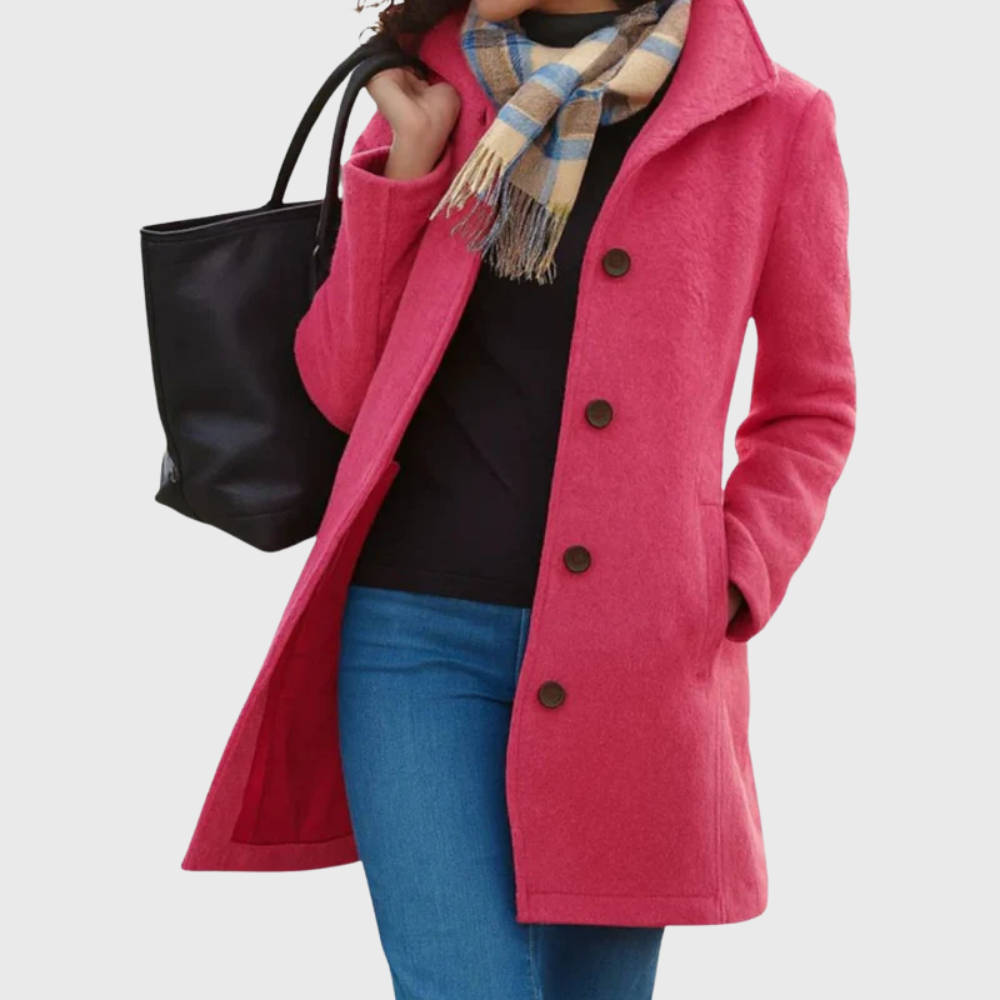 Carmela™ | Women’s Longline Button Closure Coat