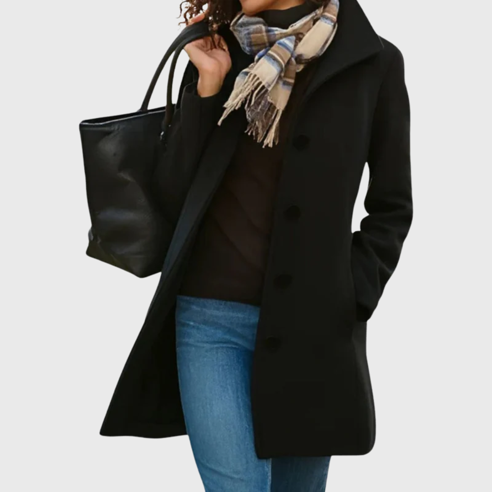 Carmela™ | Women’s Longline Button Closure Coat