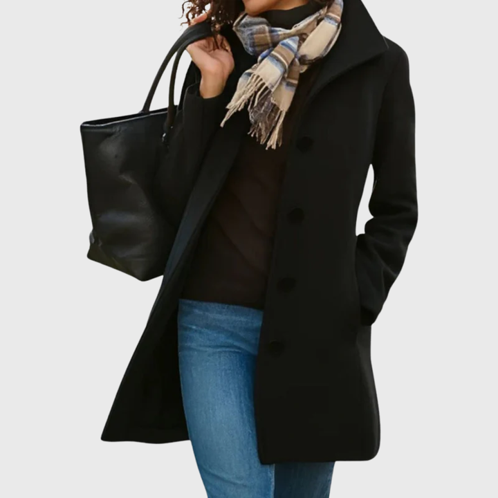 Carmela™ | Women’s Longline Button Closure Coat