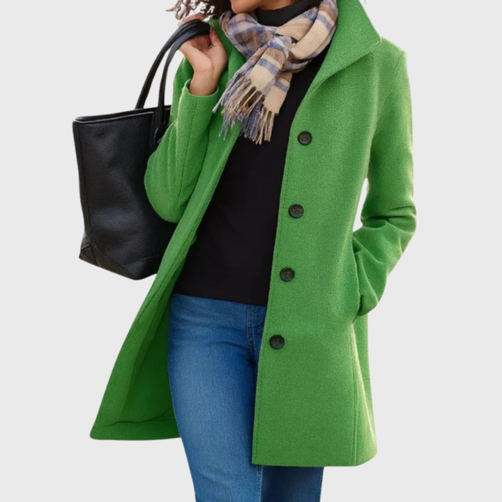 Carmela™ | Women’s Longline Button Closure Coat