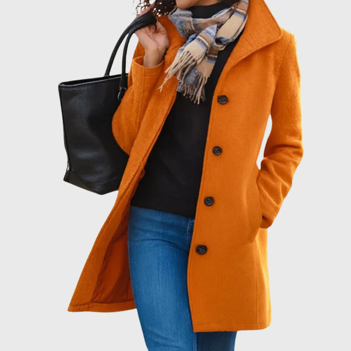 Carmela™ | Women’s Longline Button Closure Coat