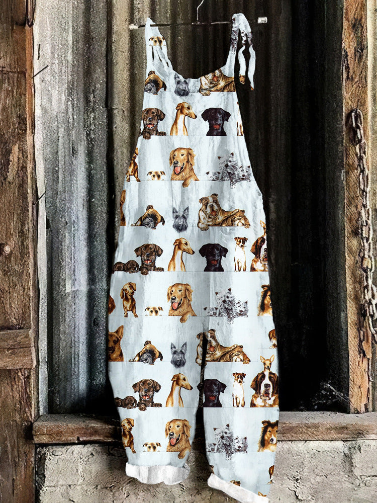 Isabelle™ | Relaxed Sleeveless Wide-Leg Jumpsuit
