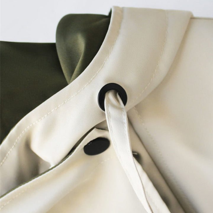 Fiore™ | Classic Autumn Layered Windbreaker Jacket