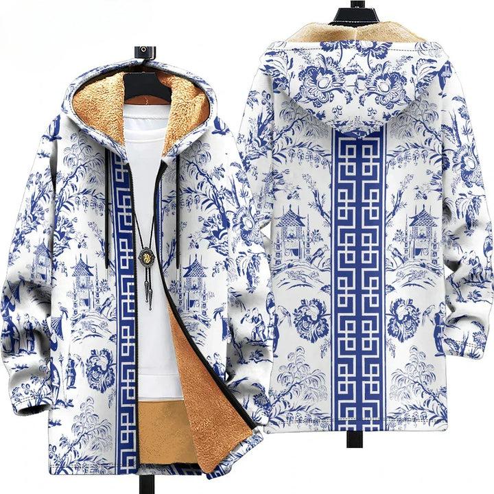 Ava | Art-Inspired Hooded Cardigan