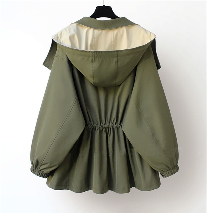 Fiore™ | Classic Autumn Layered Windbreaker Jacket