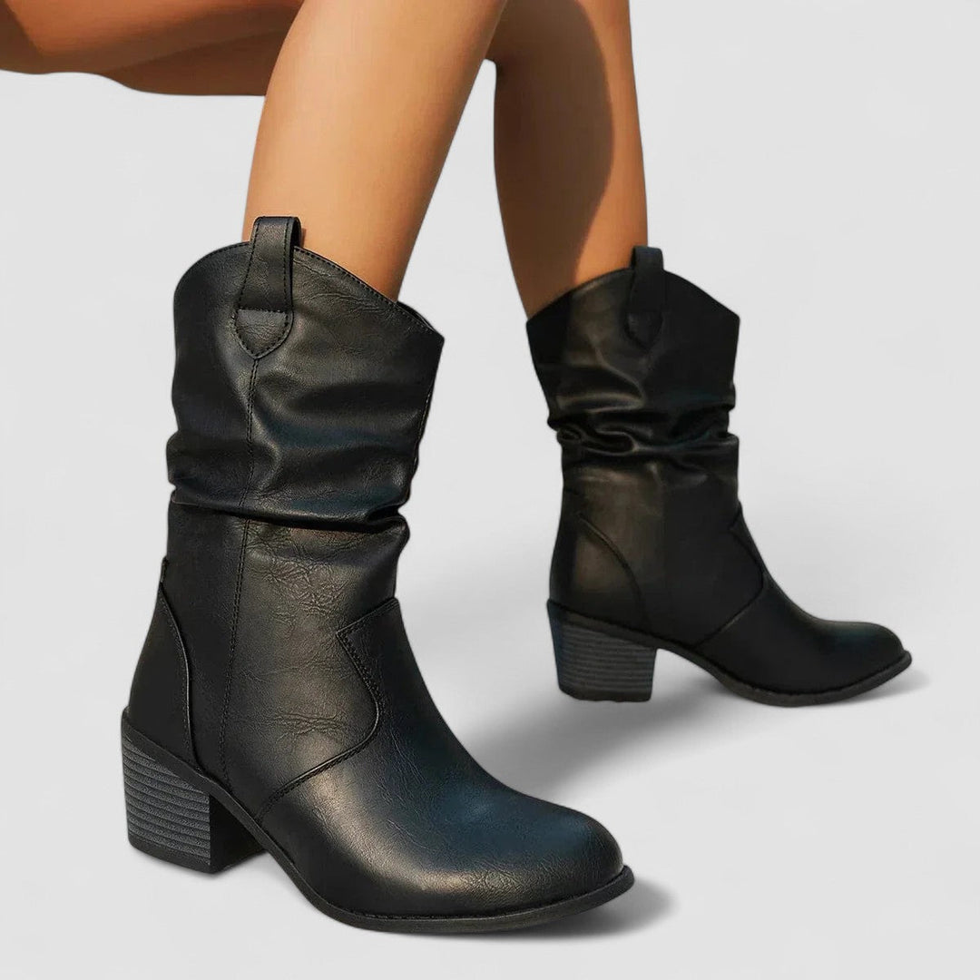 Holley™ | Leather Orthopedic Boots